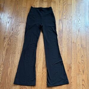 Lululemon Black Flared Yoga Pants Size 6
